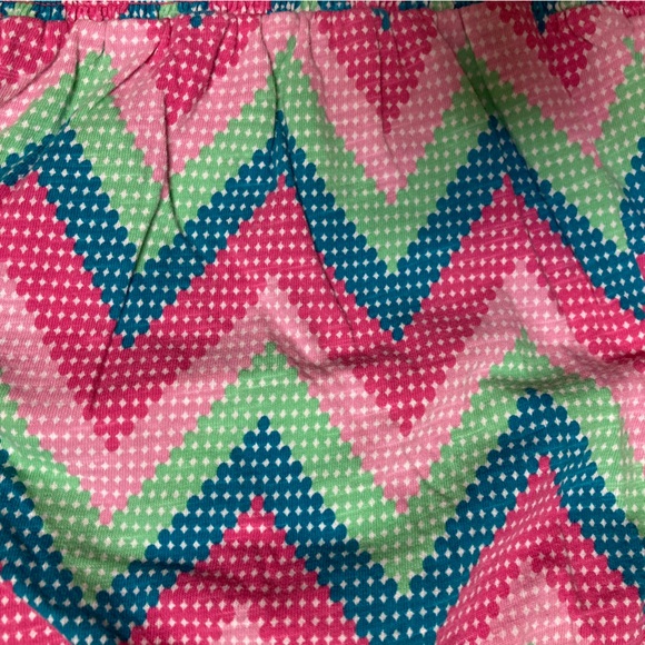 Hello Kitty Jumper Romper Girl’s 6 Fuchsia Pink Ruffle Tank Short Skort Combo - Picture 5 of 10